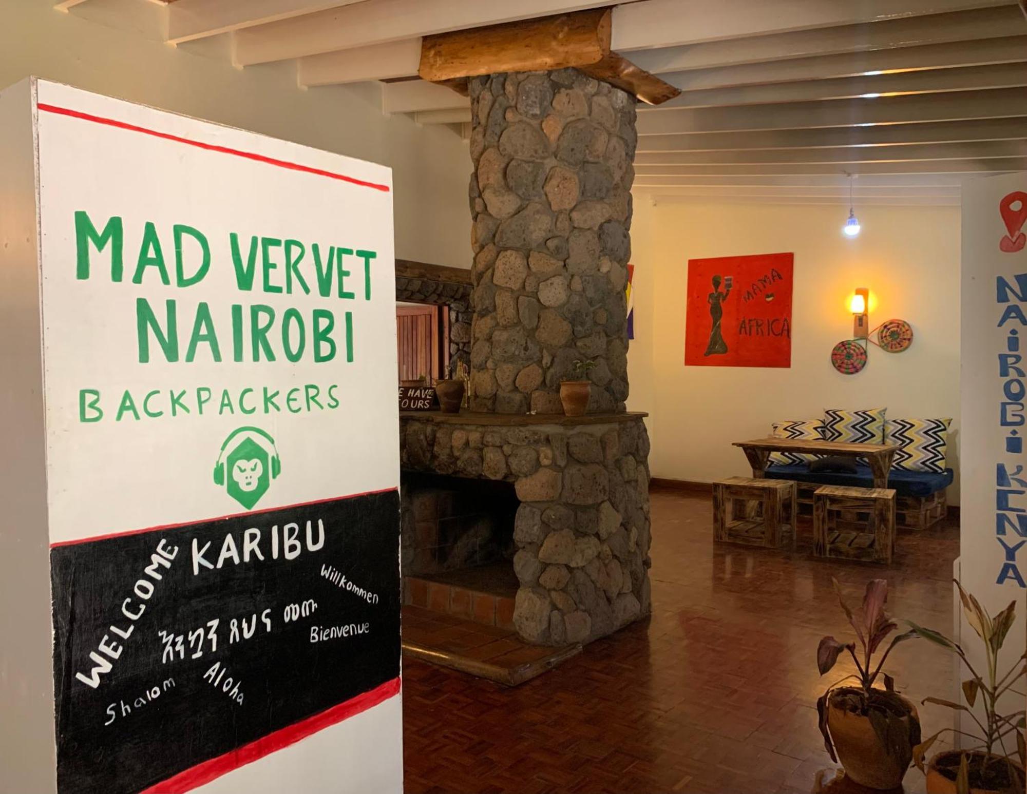Mad Vervet Nairobi Backpackers Hostel Exteriör bild